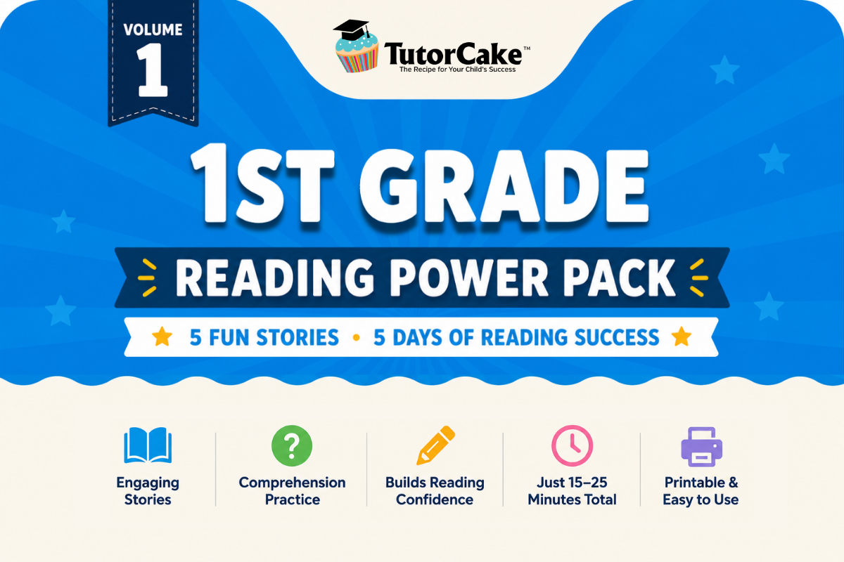 1st Grade Reading Power Pack Vol 1
