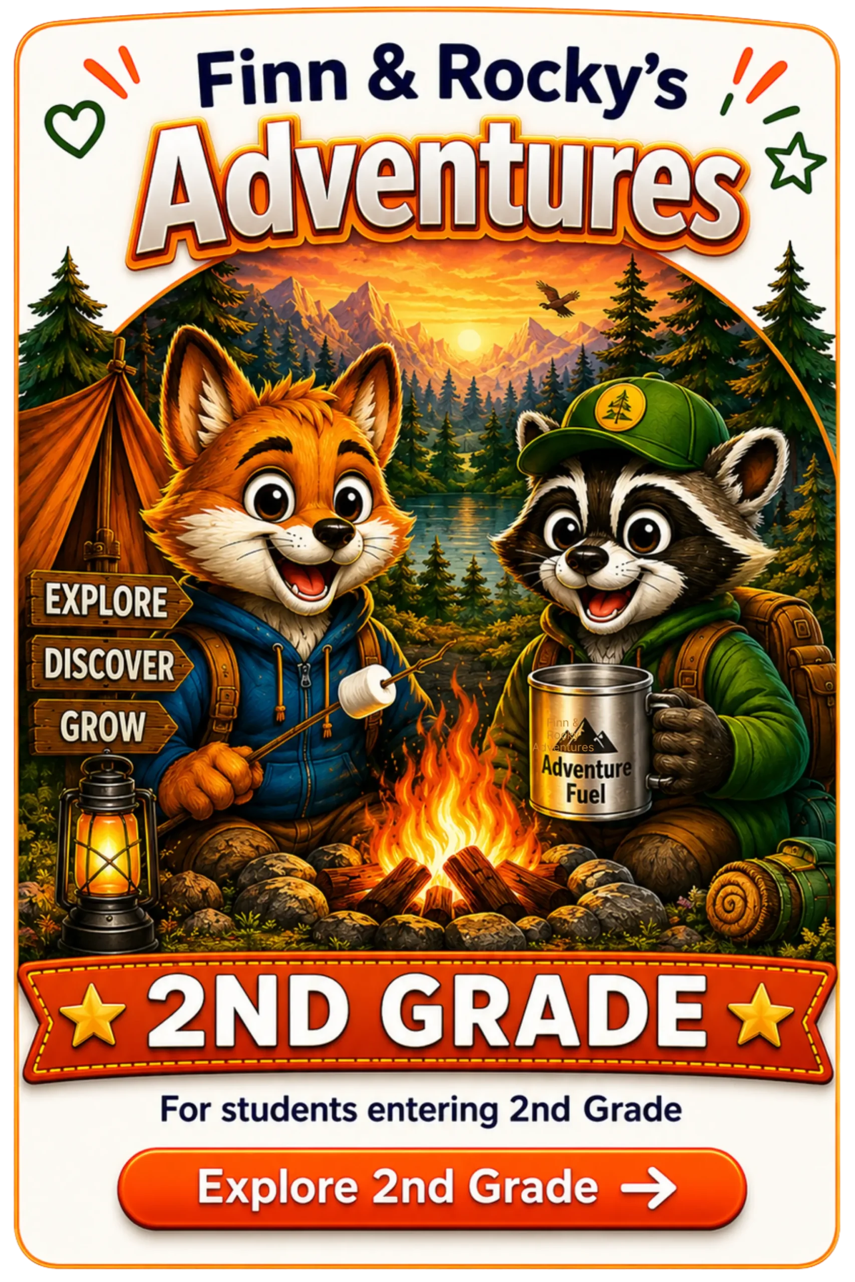 2nd Grade June Summer Reading Pack